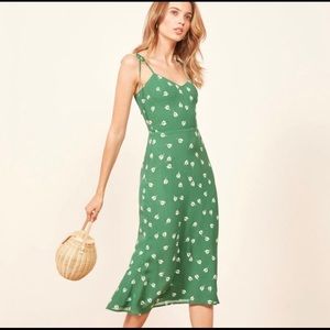 Reformation Nectar Dress in Tulips, Size 10